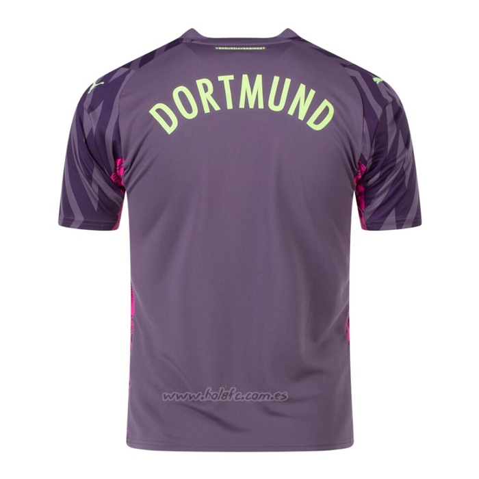 Camiseta Borussia Dortmund Portero 2023-2024 Purpura